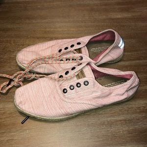 TOMS Lace Up Espadrilles